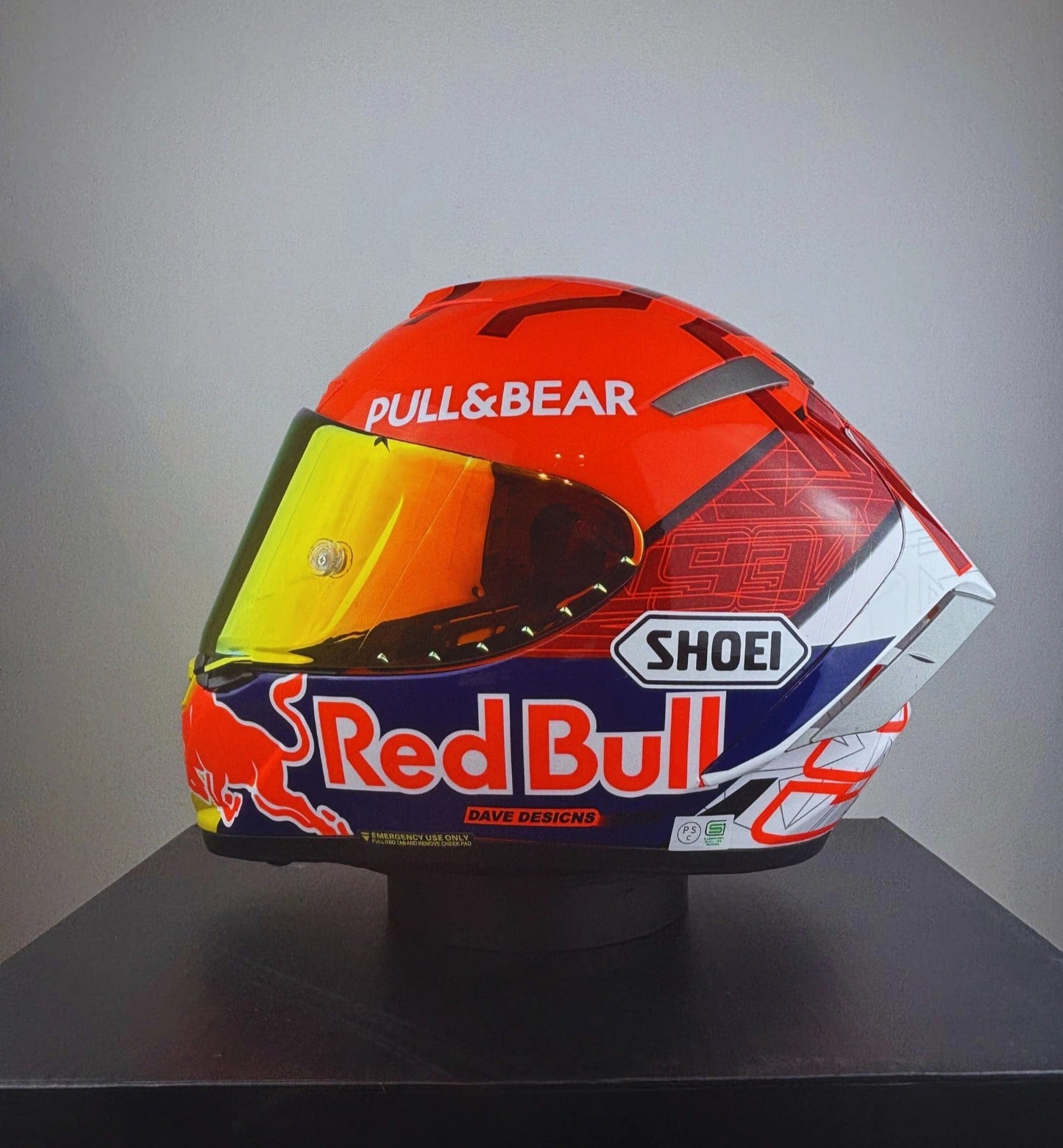Casco Marc Márquez RedBull GP Jeréz 2021 (MM93)
