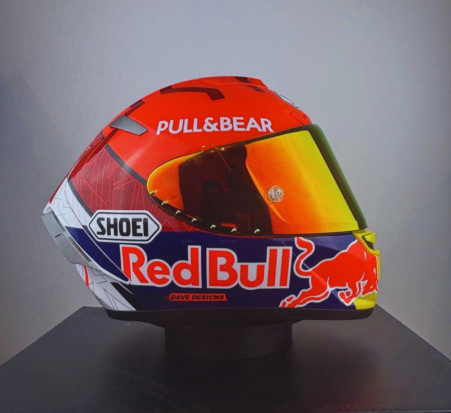 Helmet Style Marc Marquez RedBull GP Jerez 2021 – HM Helmets Helmet Style Marc Marquez RedBull GP Jerez 2021 – HM Helmets