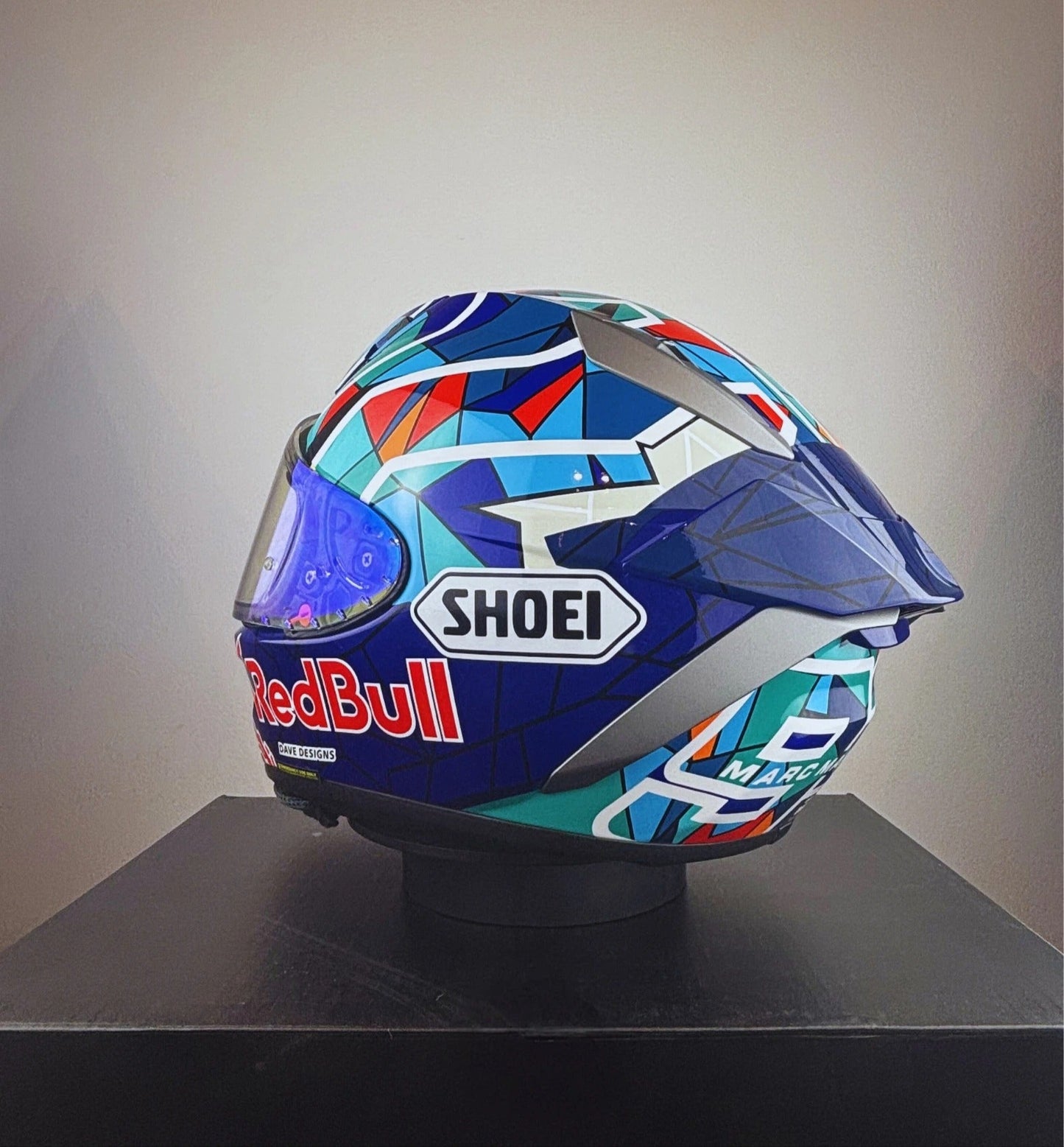 Casco Marc Márquez RedBull 2024 - GAUDI Edition (MM93)