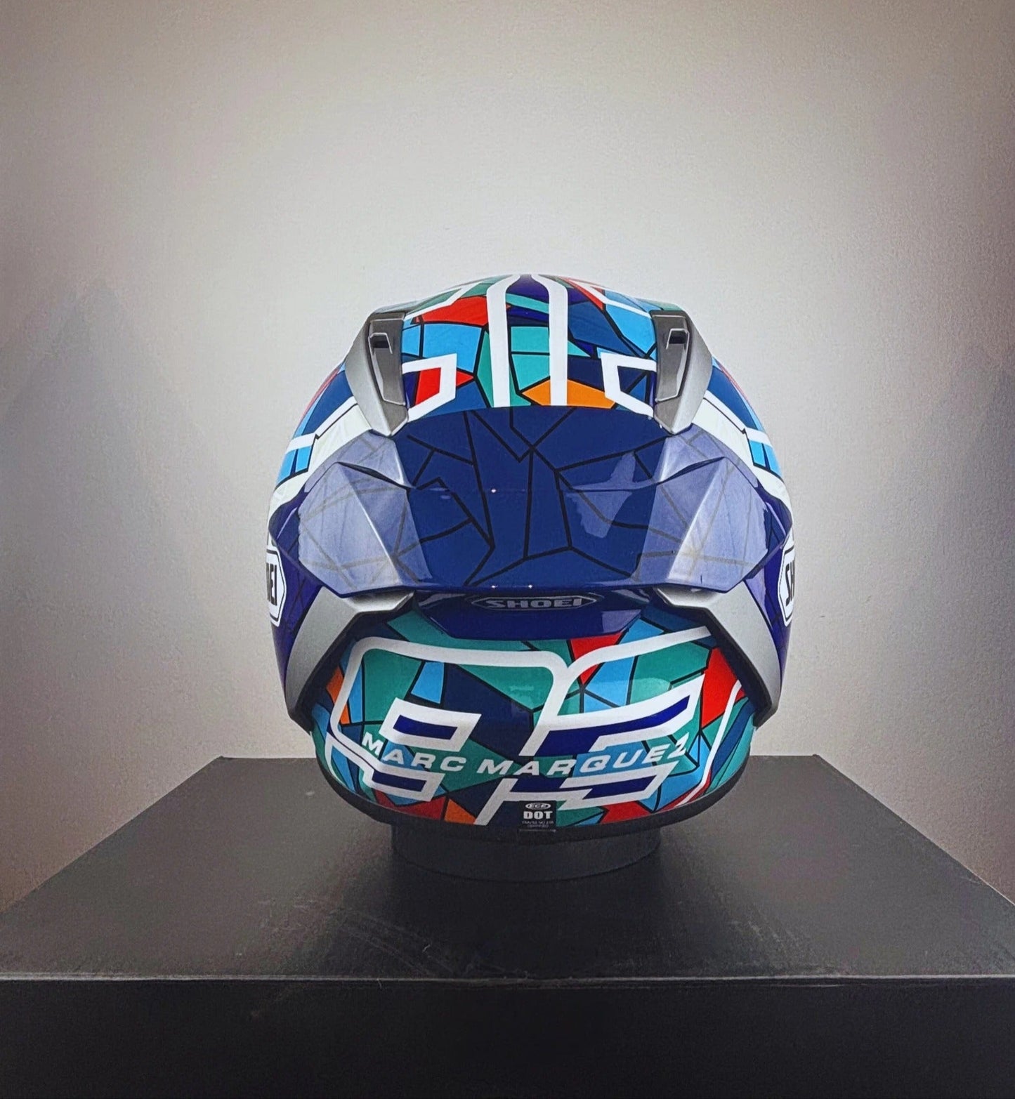 Casco Marc Márquez RedBull 2024 - GAUDI Edition (MM93)