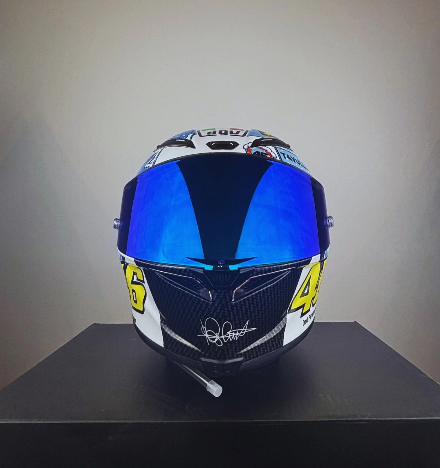 Casque Valentino Rossi Winter Test 2017