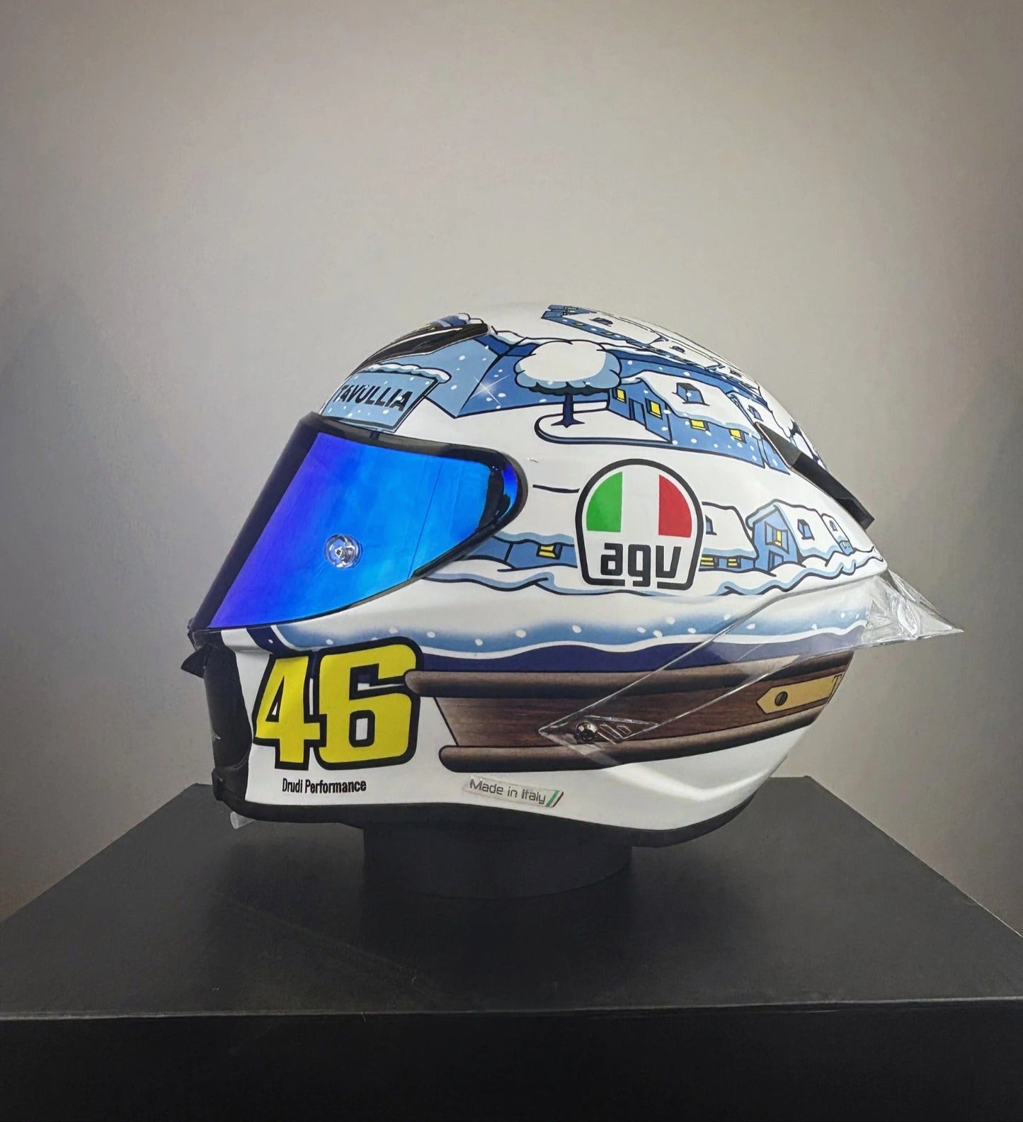 Casque Valentino Rossi Winter Test 2017