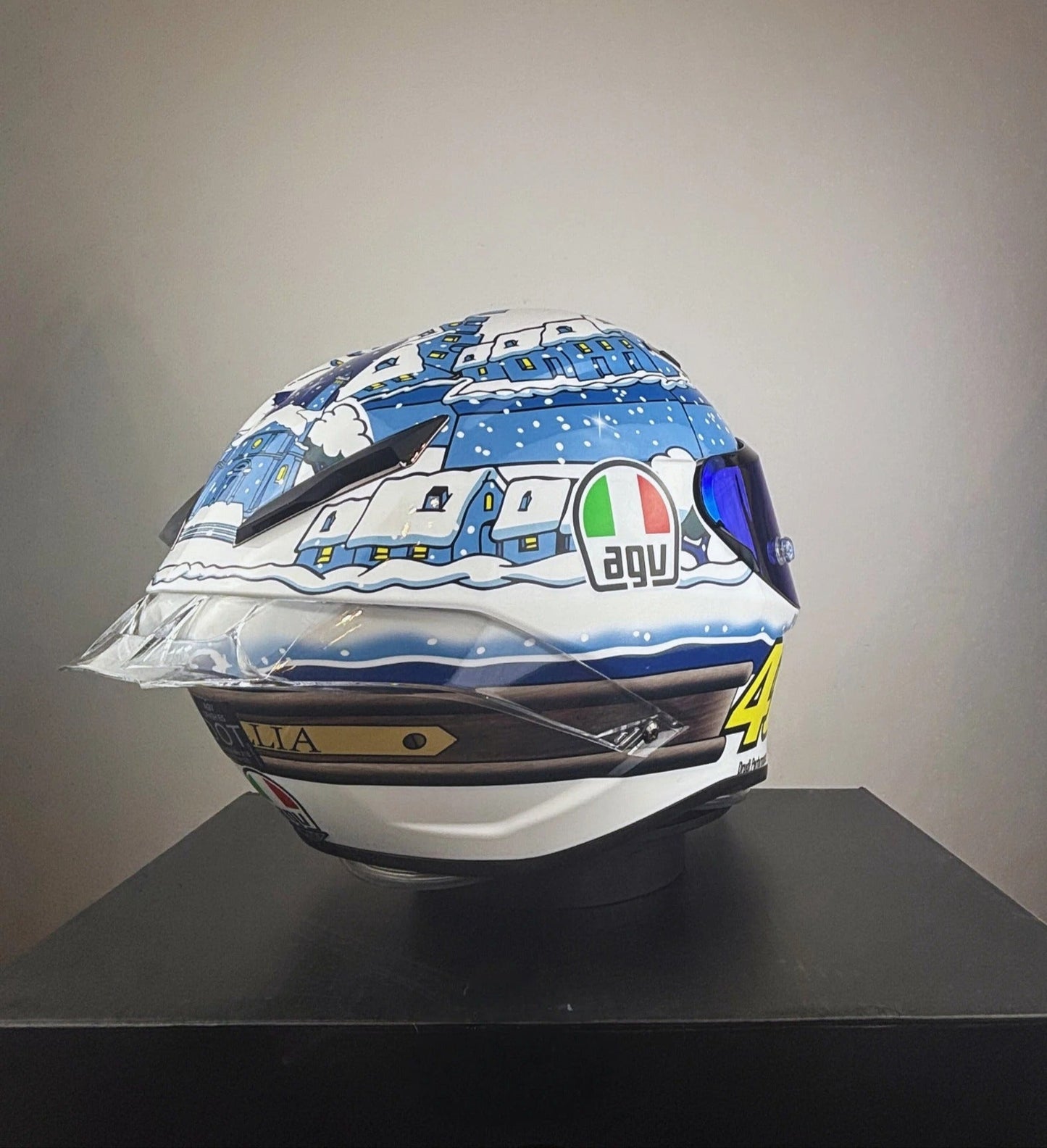 Casque Valentino Rossi Winter Test 2017