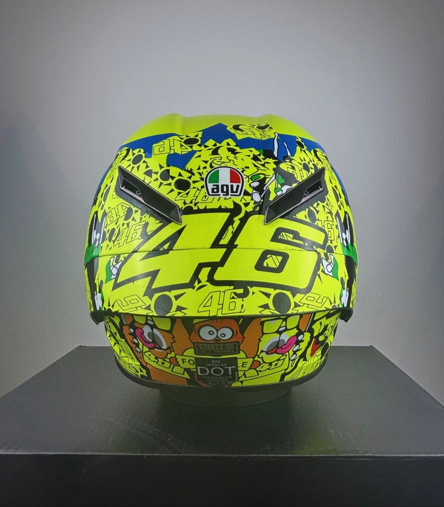 Casco Style AGV Valentino Rossi (VR46) Misano 2021