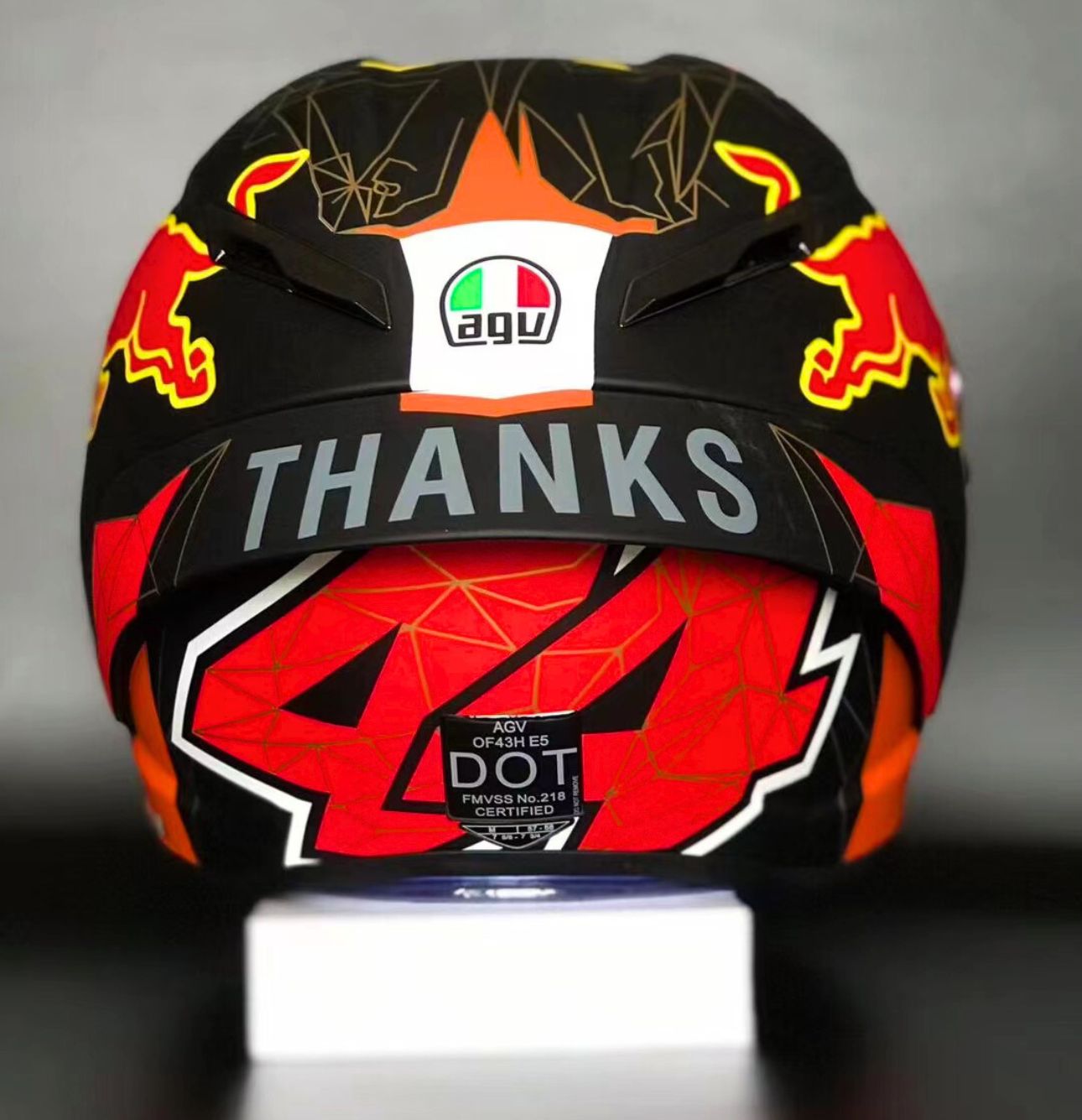 Helm Stil AGV Redbull Pol Espargaró GP Mugello 2024