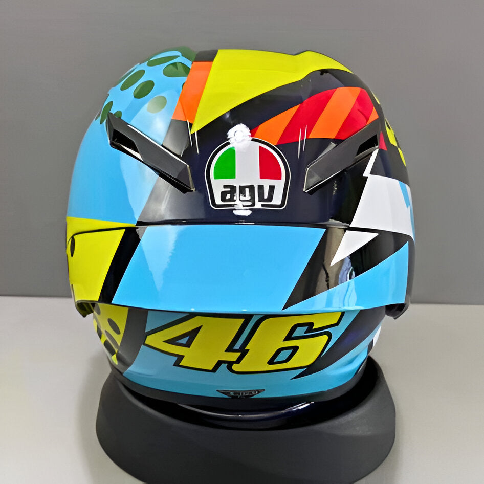 Helm Stil AGV Valentino Rossi (VR46) Wintertest Sepang 2020