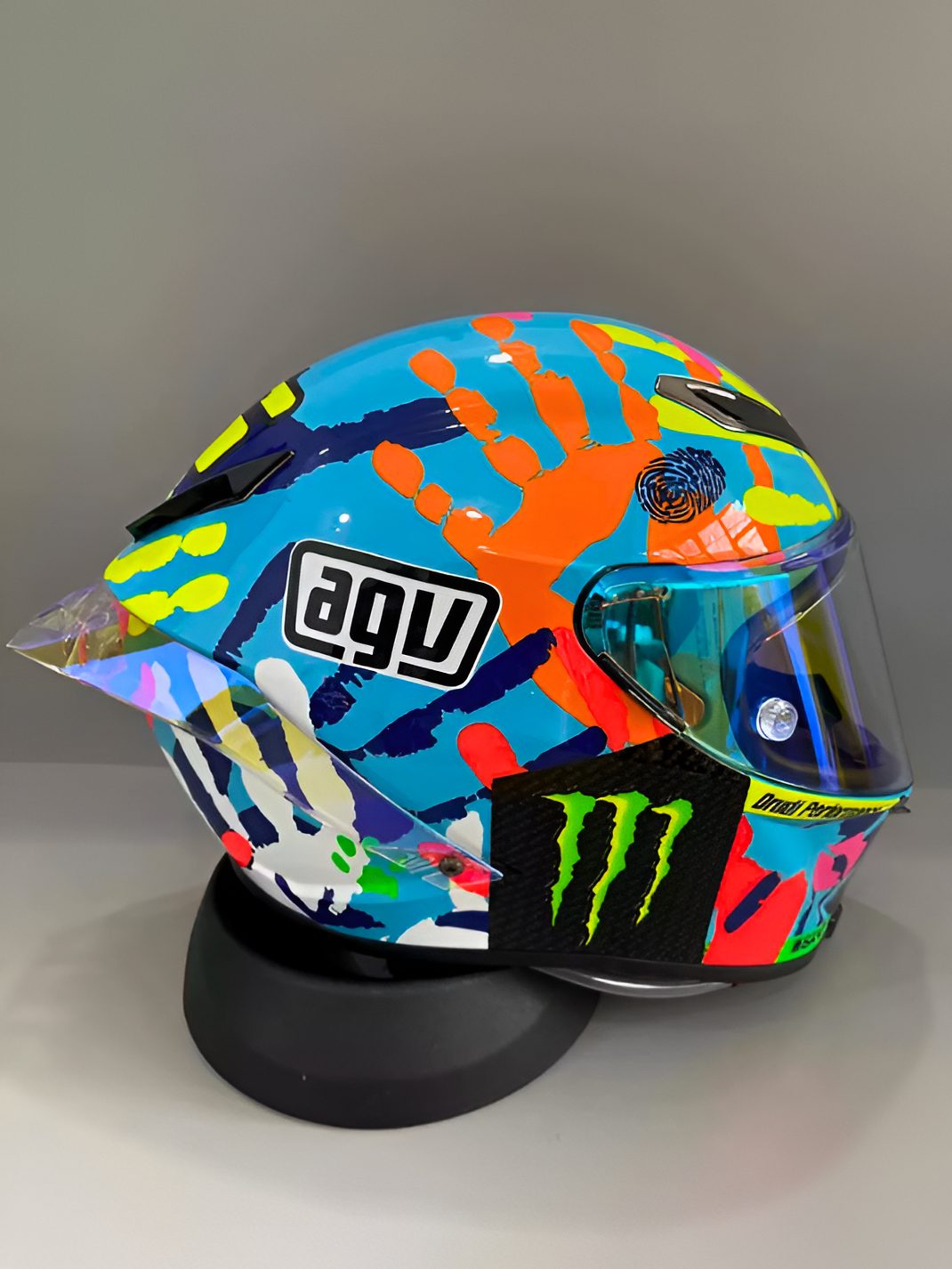 Casco Style AGV Pista GP RR Valentino Rossi Misano 2014