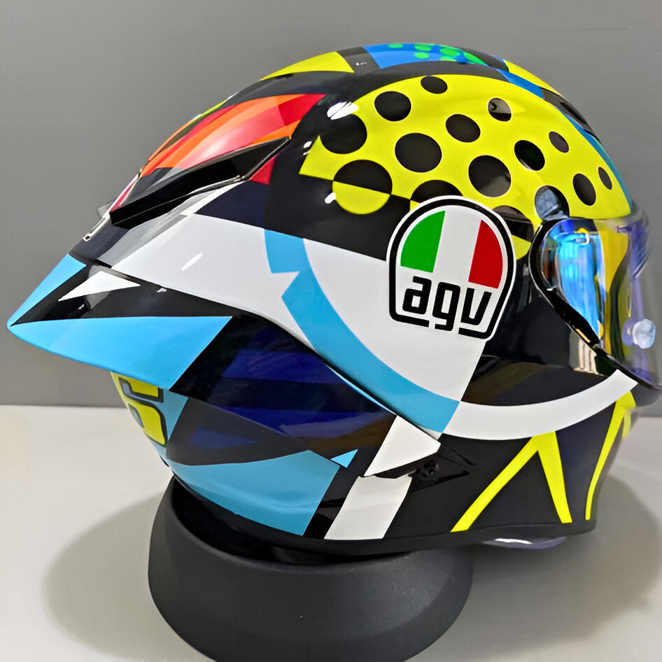 Helm Stil AGV Valentino Rossi (VR46) Wintertest Sepang 2020