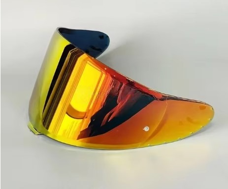 Red Gold Visier für Shoei Xfifteen