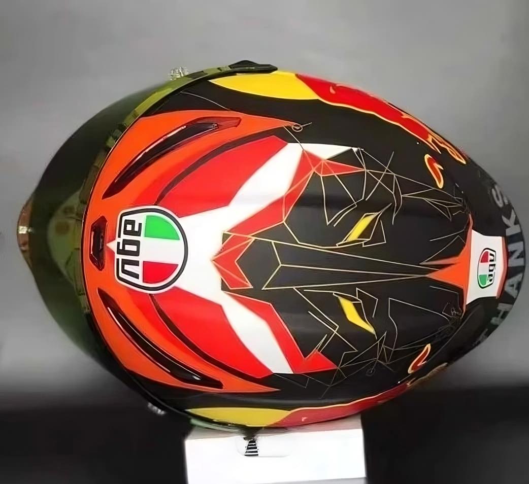 Helm Stil AGV Redbull Pol Espargaró GP Mugello 2024