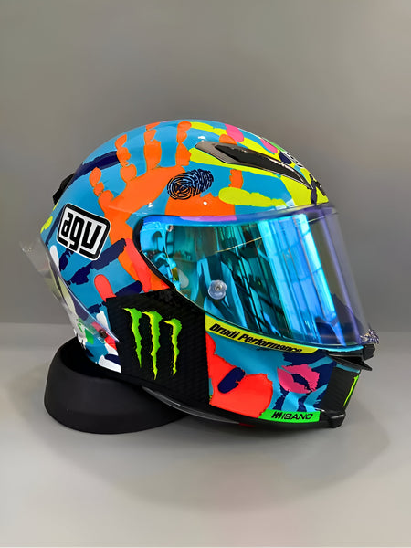 Helmet Style Valentino Rossi Misano 2014 HM Helmets Helmet Style Valentino Rossi Misano 2014 HM Helmets