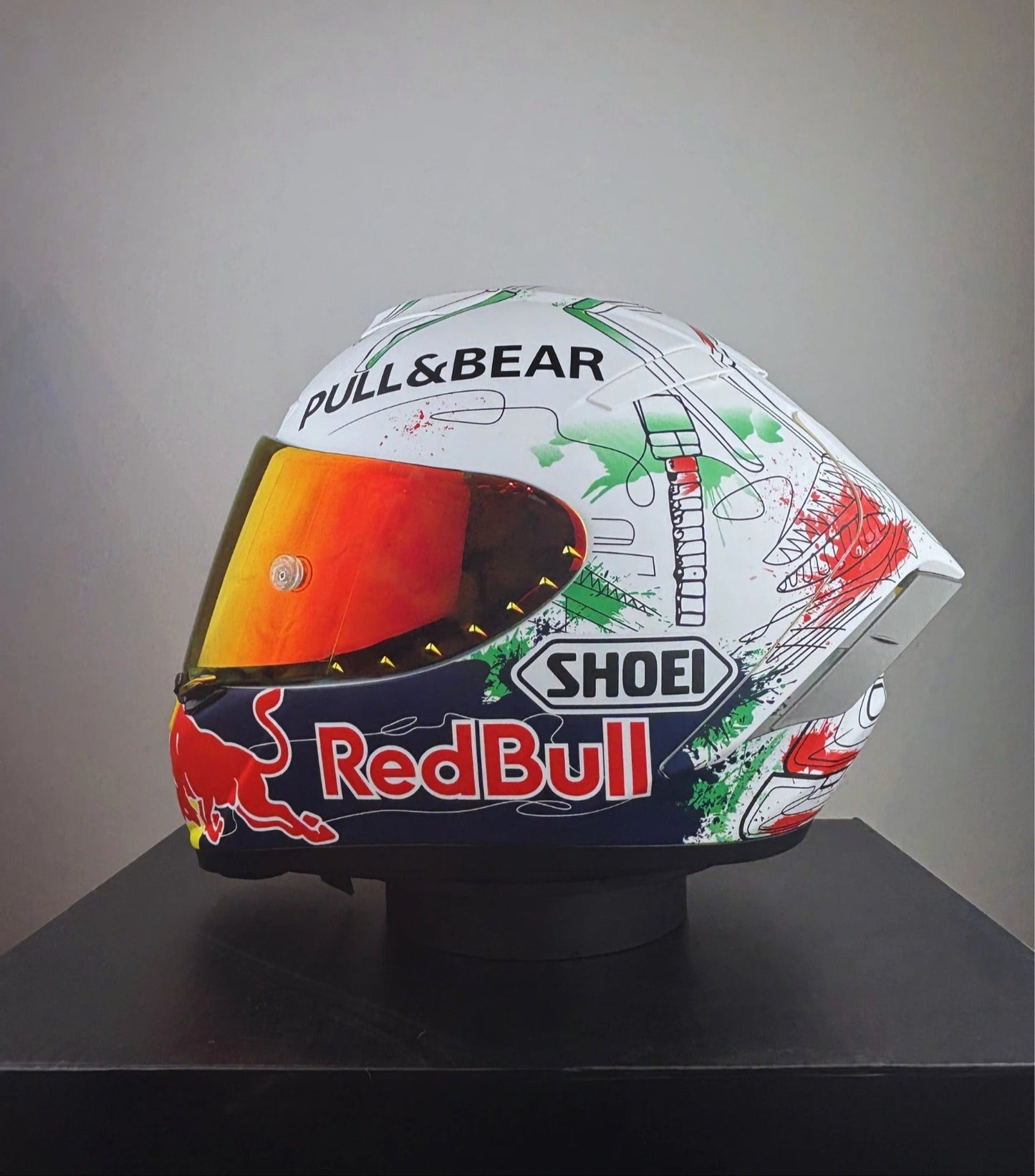 RedBull Marc Marquez GP Catalunya 2021 Helmet