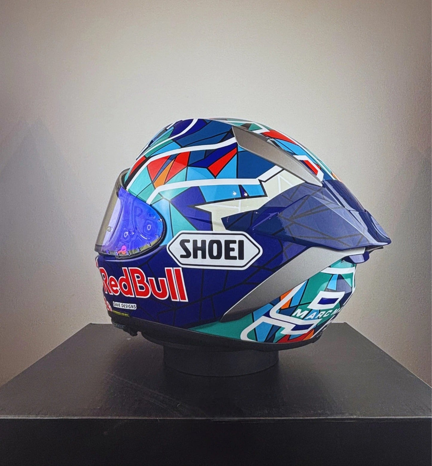 Casco RedBull Marc Márquez GP Catalunya 2024