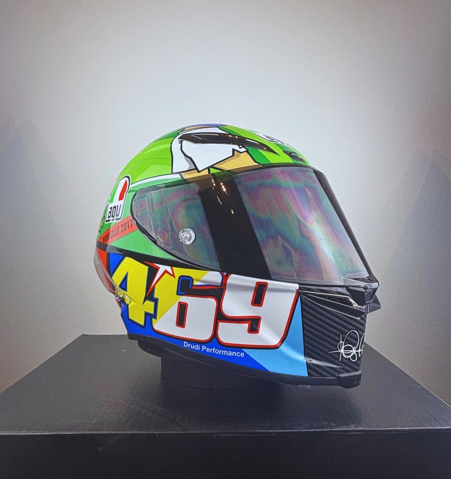 Casco Style Valentino Rossi Mugello 2017