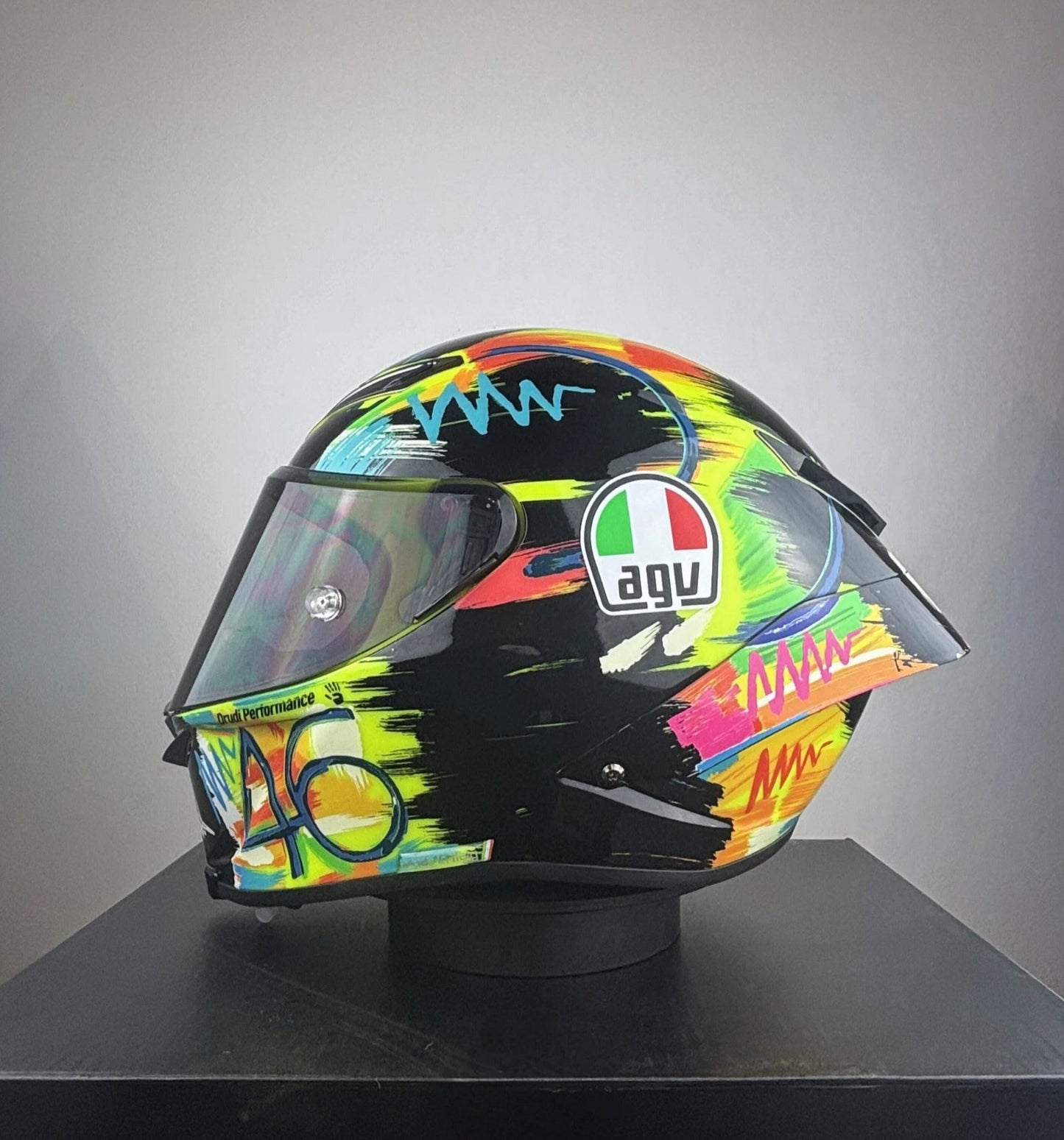 Casco Style Valentino Rossi Winter Test 2019