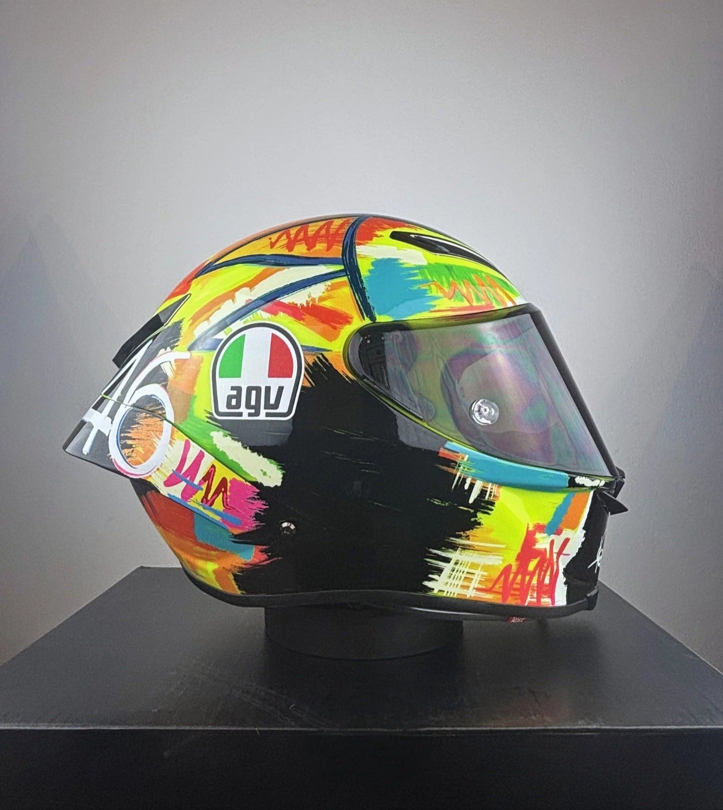 Casco Style Valentino Rossi Winter Test 2019