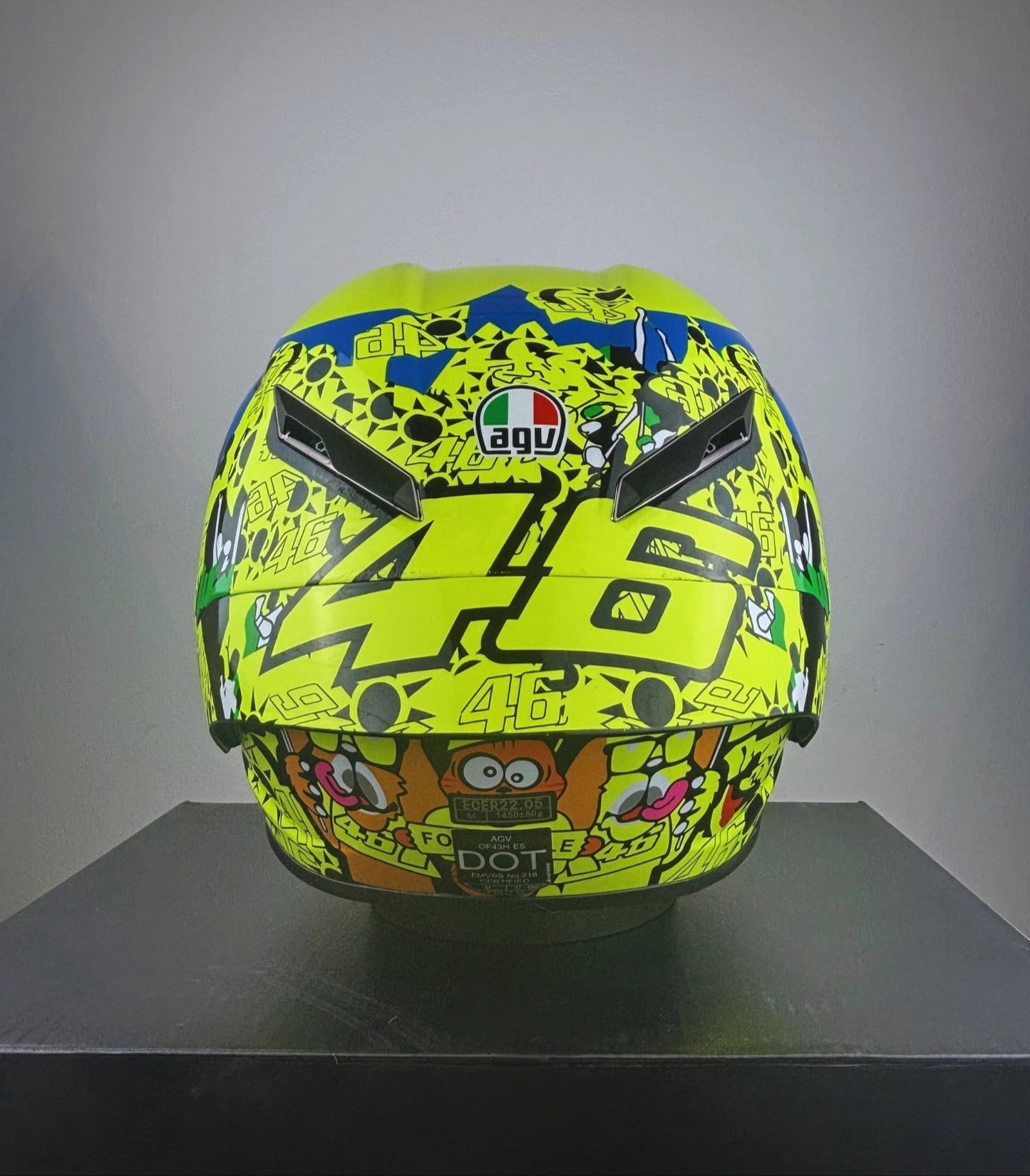 Valentino Rossi Helm GP Misano 2021