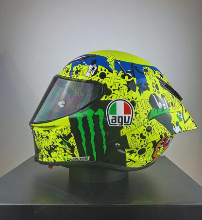 Helmet Style AGV Pista GP RR Valentino Rossi Misano 2021 HM Helmets Helmet Style AGV Pista GP RR Valentino Rossi Misano 2021 HM Helmets