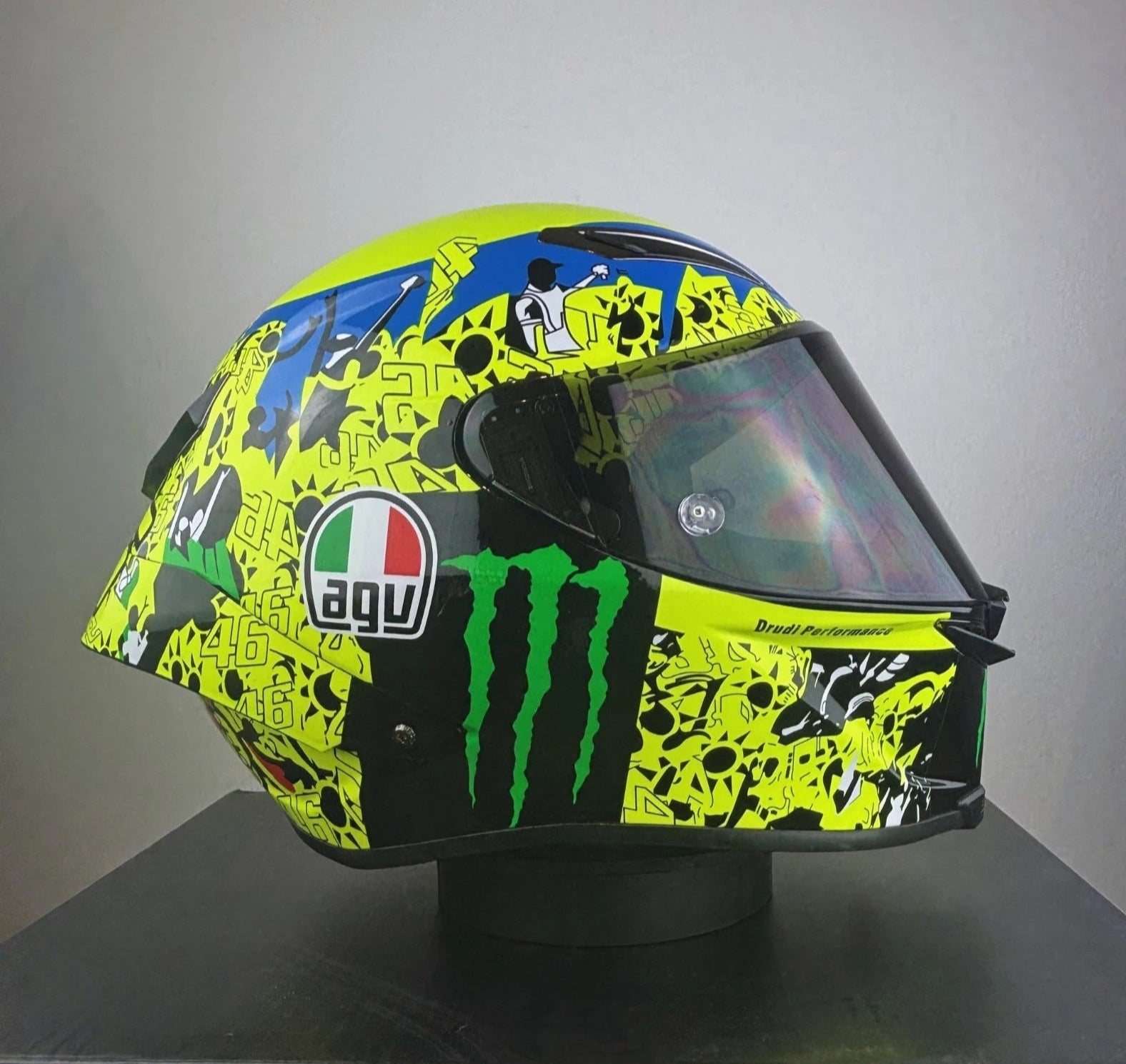 Helmet Style AGV Pista GP RR Valentino Rossi Misano 2021 – HM Helmets