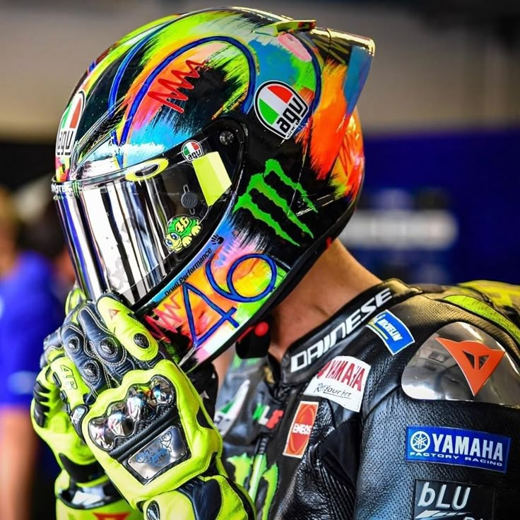 Valentino Rossi Helmet Winter Test 2019 