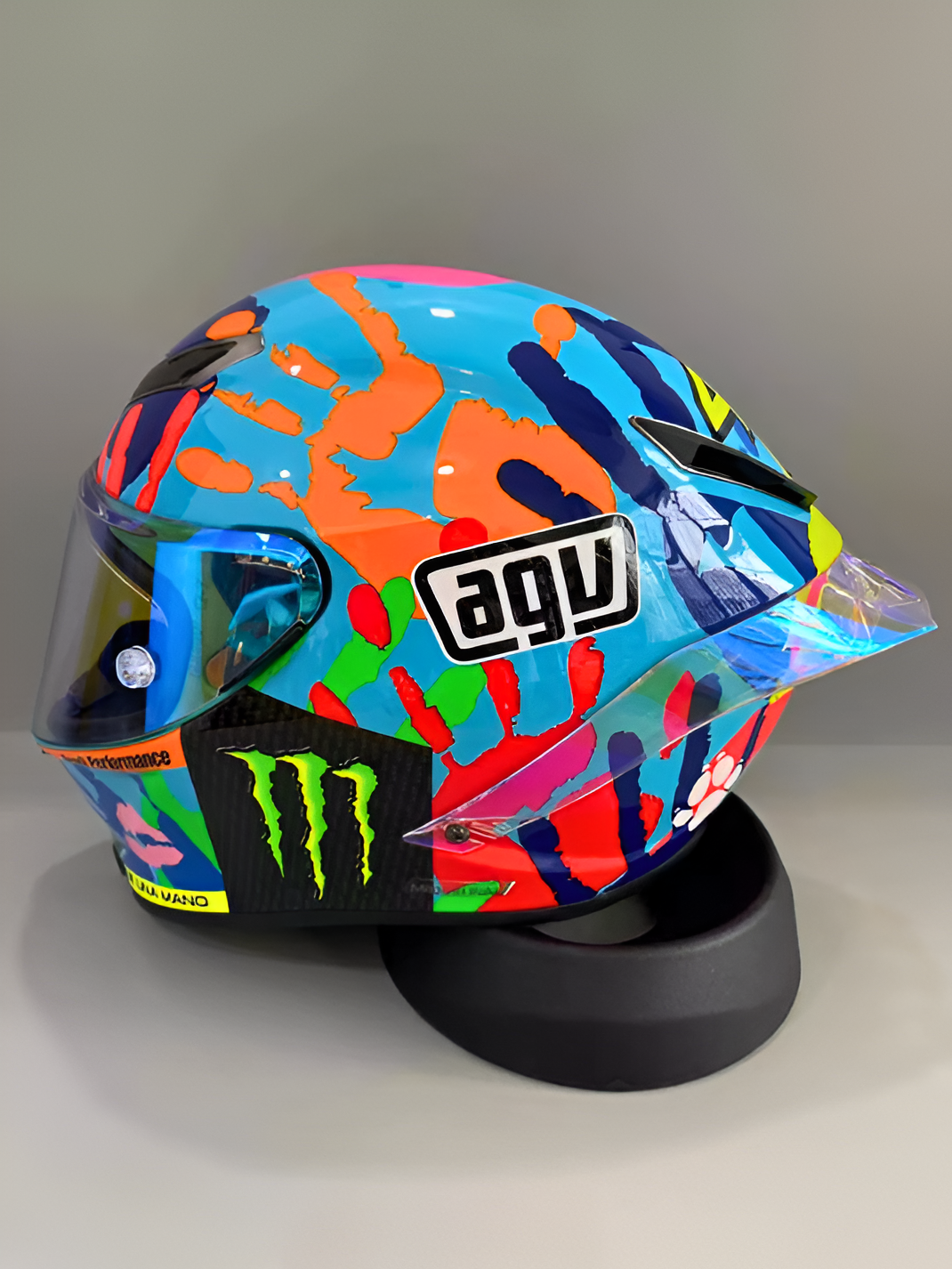 Casco Style AGV Pista GP RR Valentino Rossi Misano 2014
