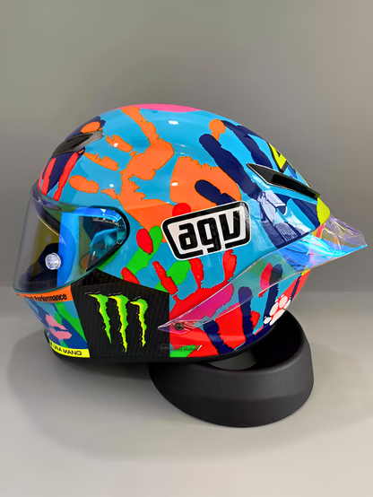 Casco Style AGV Pista GP RR Valentino Rossi Misano 2014