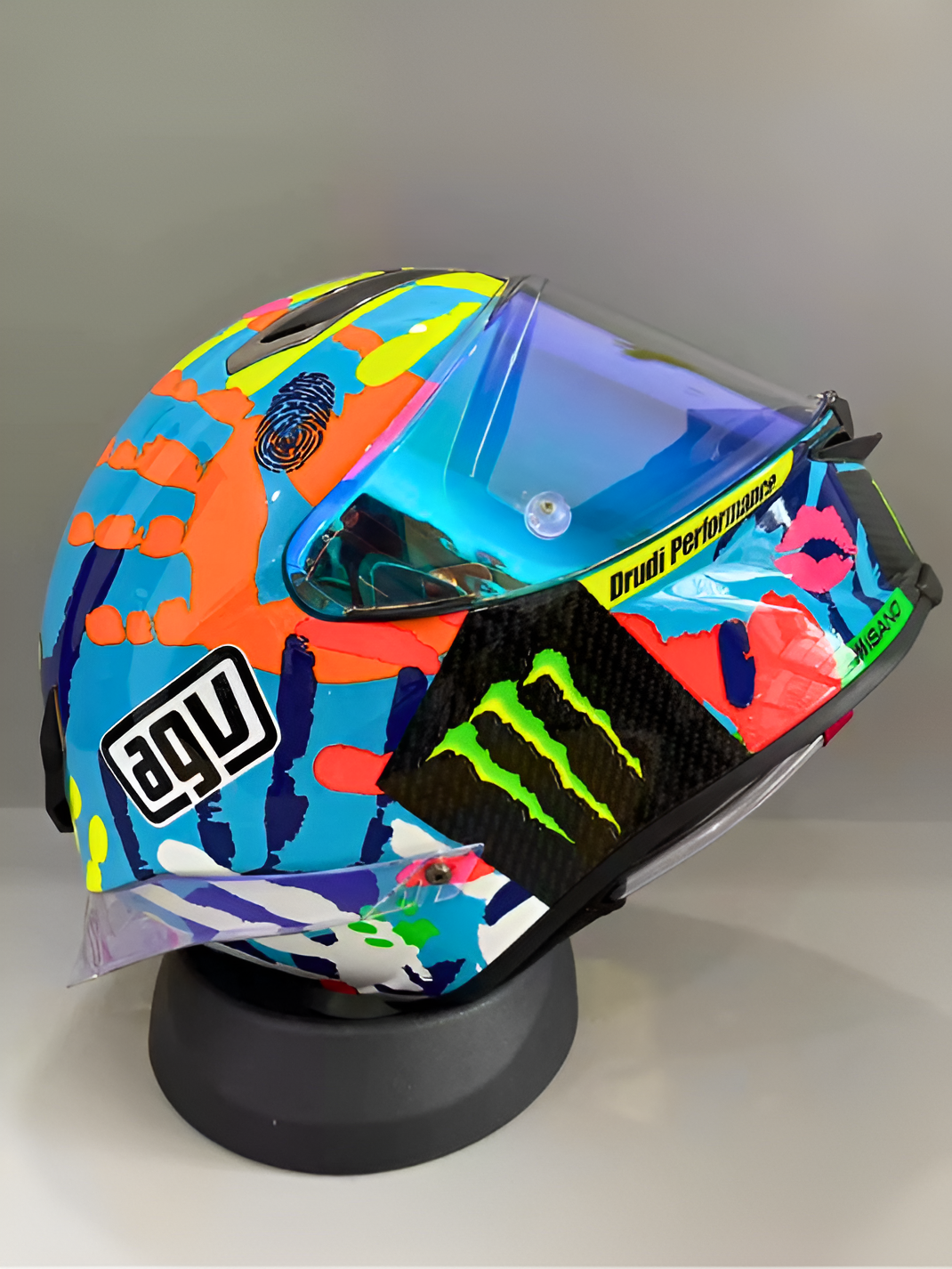 Casco Style AGV Pista GP RR Valentino Rossi Misano 2014