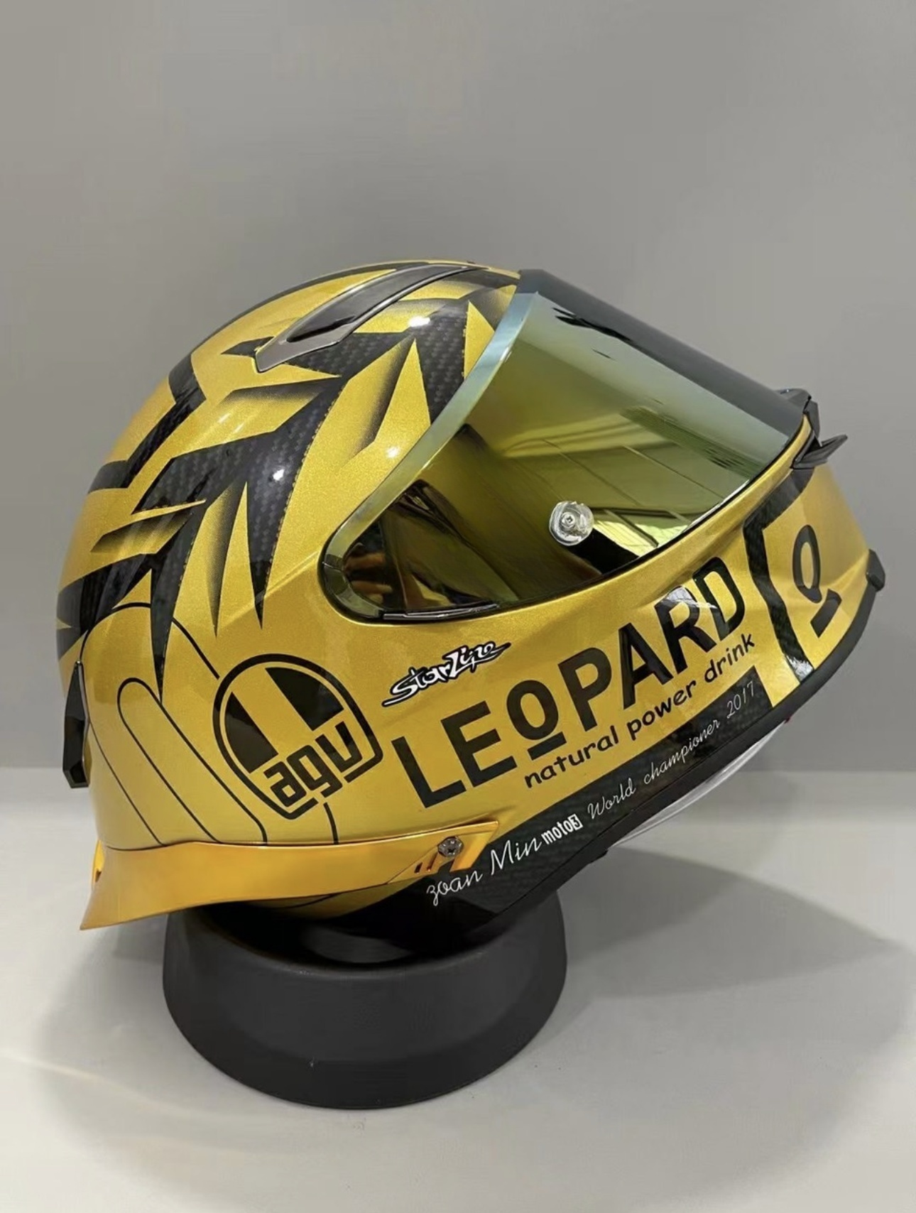 agv pista gp r 2017 Helmet Style AGV Pista GP RR Joan Mir World Champion – HM Helmets