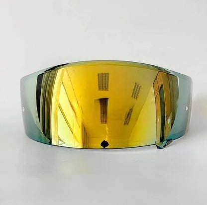 Gold Visier für Shoei Xfourteen