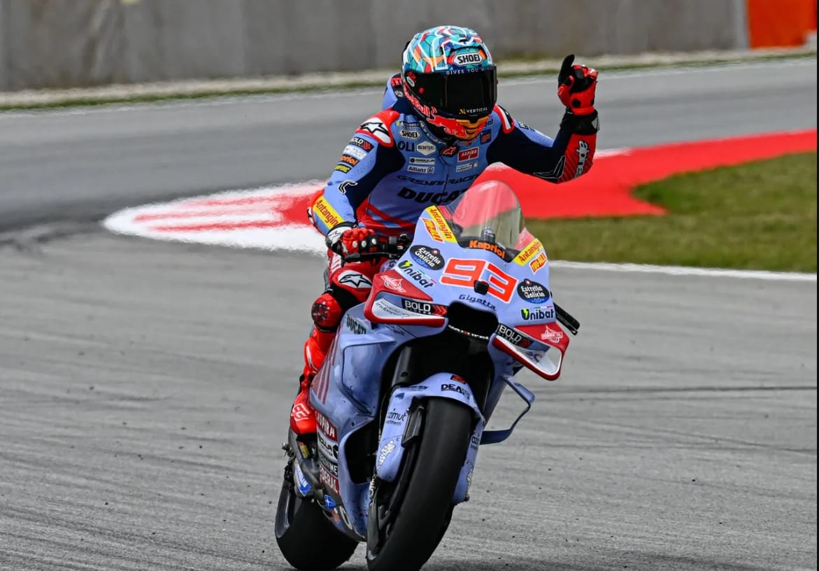 Casco RedBull Marc Márquez GP Catalunya 2024