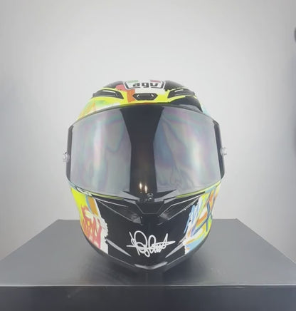 Casque Valentino Rossi Winter Test 2019