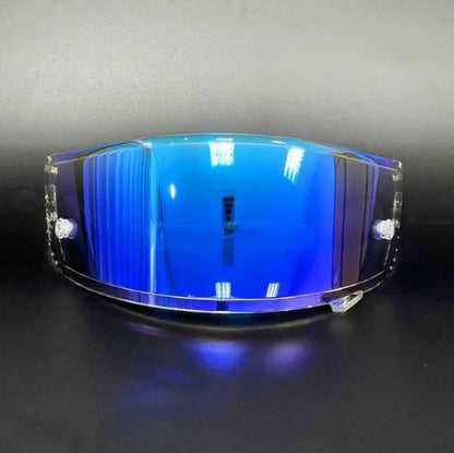 Visera Revo Blue para Shoei Xfourteen