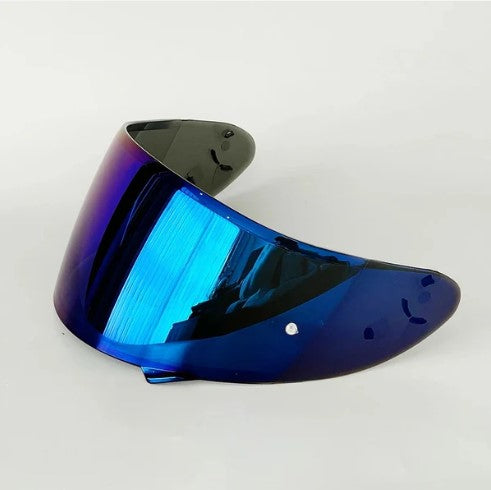 Blue Visier für Shoei Xfourteen